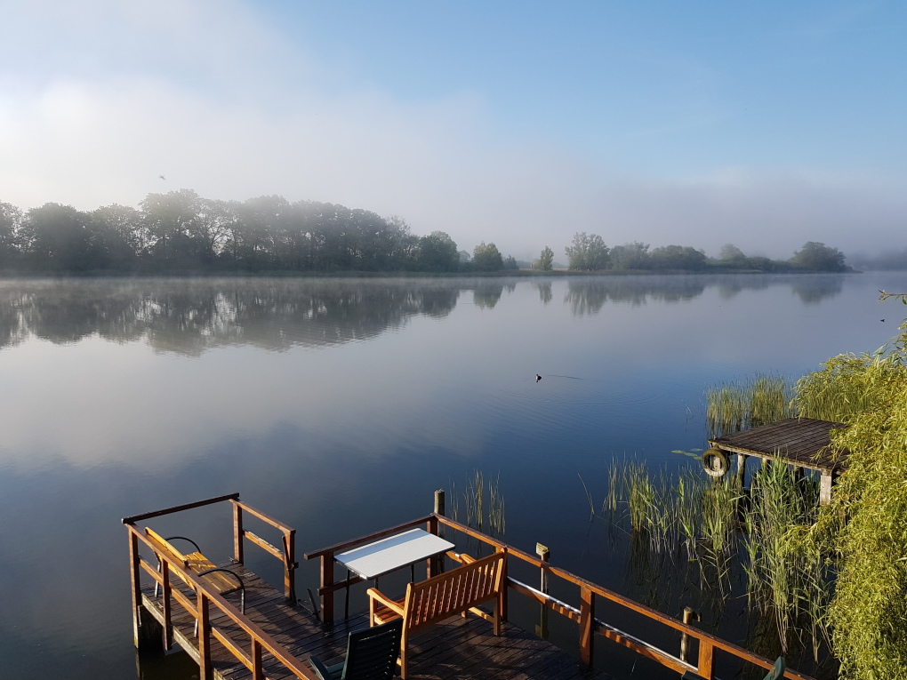 Haus am See mit eigenem Steg